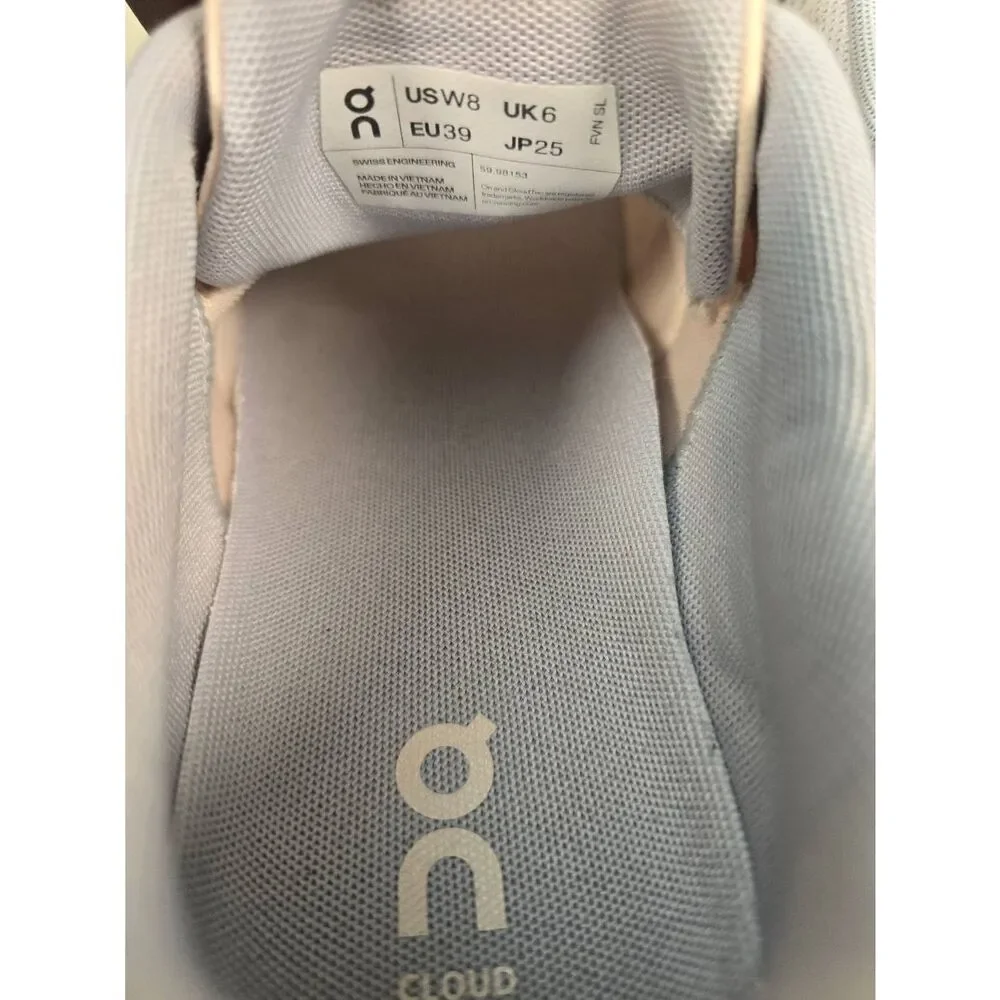 On Cloud 5 Pink Women’s Running Shoes Size 8 - Picture 7 of 8